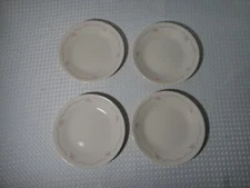 Corelle English Breakfast Pink Rose Small Plates 6 3/4" Lot of 4 Dessert Corning
