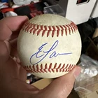 ERIC LAUER SIGNED AUTOGRAPHED OMiLB BASEBALL Ball BREWERS SAN DIEGO PADRES