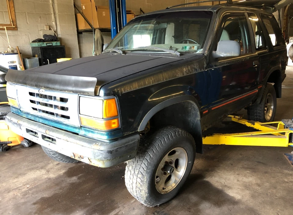 Ford Explorer 1992 deportivo tablero inferior rodilla columna de dirección moldura 1991-1994 Foto 2 de 4