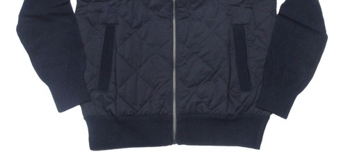 Barbour Men's Navy Essential Box Quilted Full Zip Jacket - Picture 4 of 7