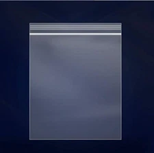 100 -8" x 12"  Zip Lock Baggie Clear Reclosable Seal Bag Plastic 2MIL