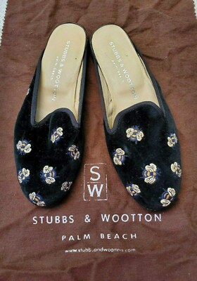 velvet mule slippers