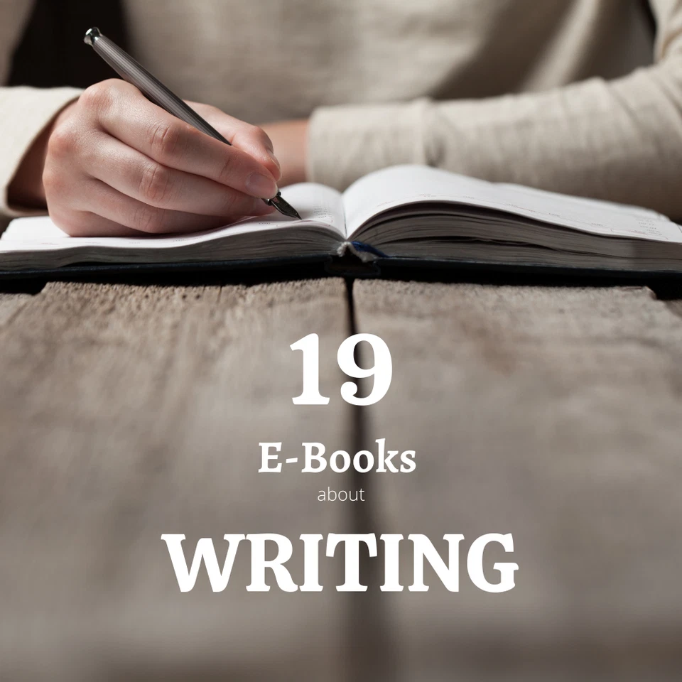 19 E-Books zum Schreiben in Englischer Sprache PLR u. MRR Lizenz