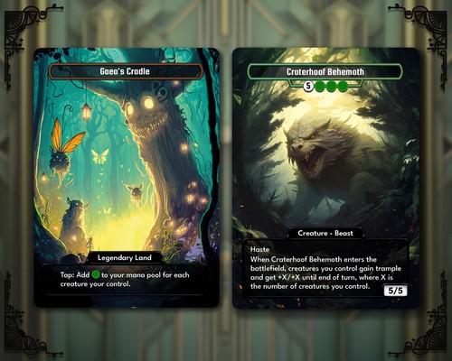 x10 Green Staples - High Quality Altered Art Custom Cards - Picture 5 of 9