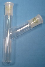 PYREX  TUBE  REACTION  COMBINATION  VESSEL & RECEIVER  24/40  FREE  SHIPPING   S