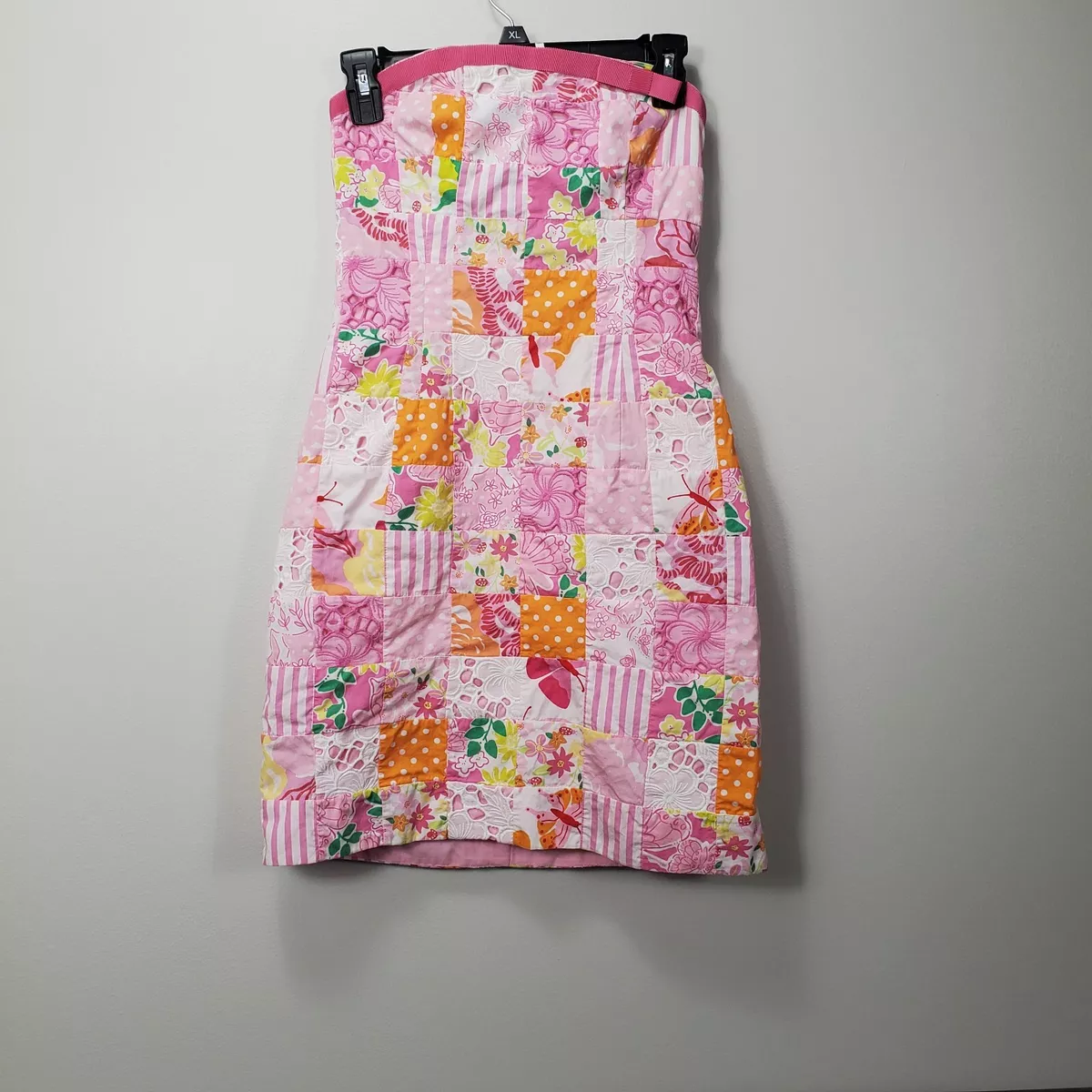 Lilly pulitzer patchwork dress cheap