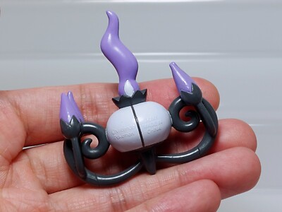 Figurine Pokémon Tomy Moncolle – Lugulabre / Chandelure – Occasion Comme Neuve
