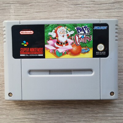 SNES Daze Before Christmas Super Nintendo PAL Spiel NOE Modul