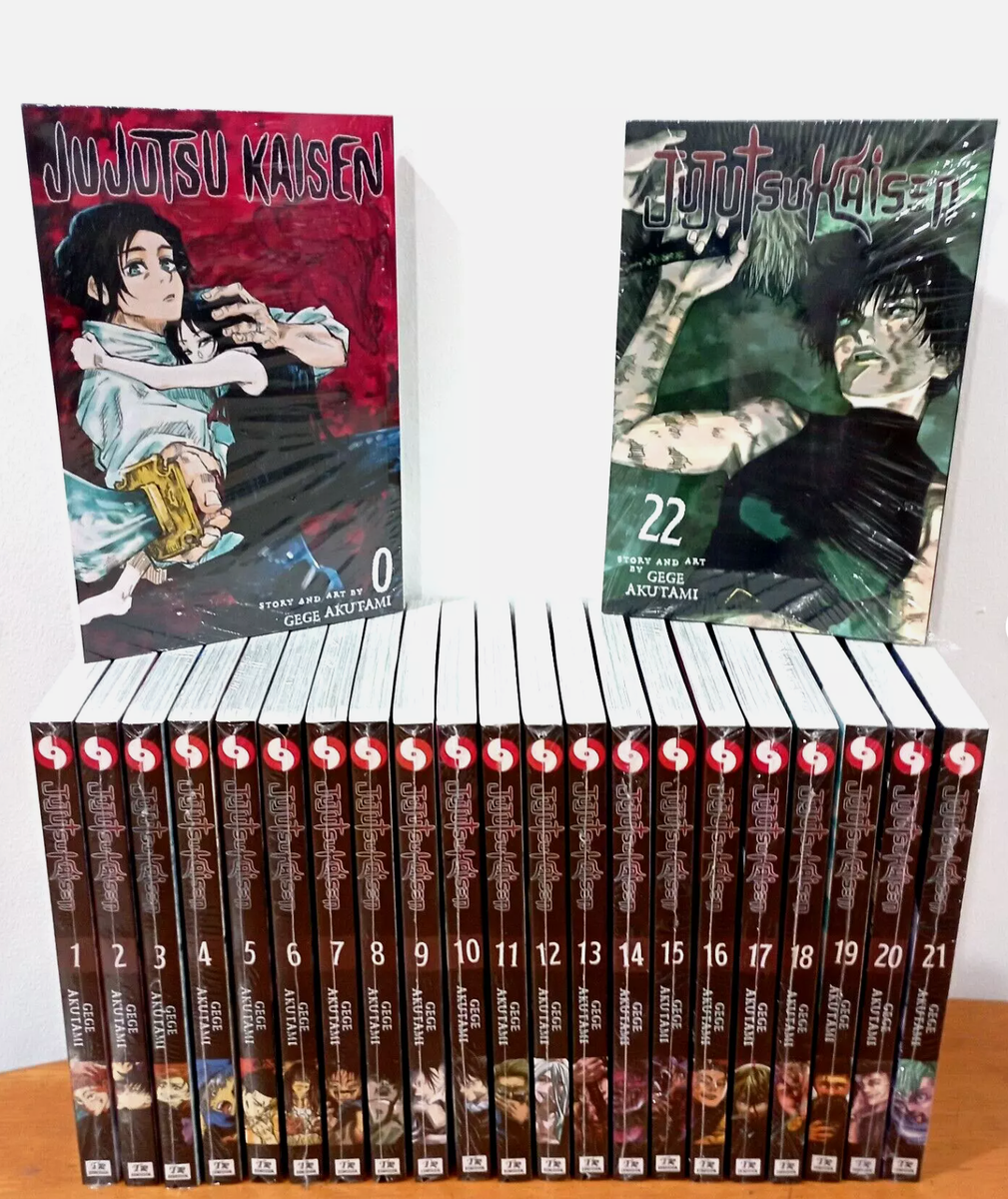 Manga Jujutsu Kaisen English Vol. 0-24 Full Set New Issue