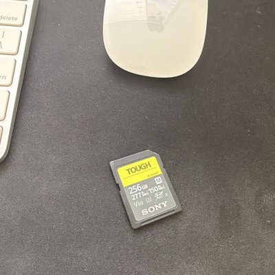 Sony TOUGH 256GB SDXC UHS-II Memory Card SF-M256T V60 U3 High Speed