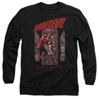 Marvel Daredevil Born Again Comic Cover Unisex Long Sleeve T-Shirt S-2XL, Black