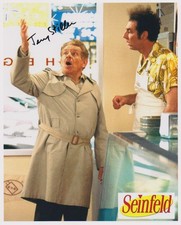 JERRY STILLER hand-signed SEINFELD 8x10 authentic w/ coa THE ORIGINS OF FESTIVUS