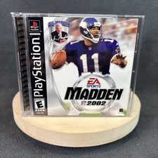 PlayStation 1 - Madden NFL 2002 - Complete w/ Reg Card - Refurbished, Excellent