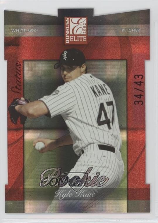 2002 Donruss Elite Rookie Status Die-Cut 34/43 Kyle Kane #157 Rookie RC 0f6