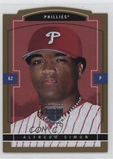 2004 Skybox Limited Edition Gold Proof 2/150 Alfredo Simon #146 4i0