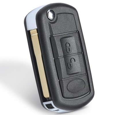 Keyecu Replacement Flip Remote Car Key Fob 315MHz PCF7941 for LR3 Range Rover...
