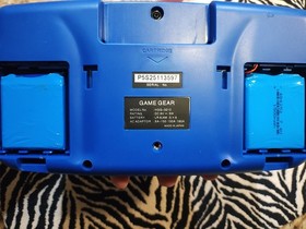 Sega Game Gear Custom w/  New Larger LCD Screen, USB-C Rechargeable Lithium Batt