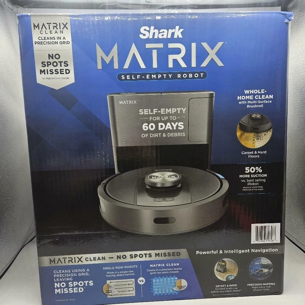 Shark Matrix Robot Vacuum UR2362AE New in Box
Opens in a new window or tab
