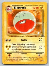 Electrode 18/64 HP Jungle Pokemon Unlimited on eBay