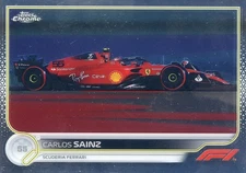 2022 Topps Chrome Formula 1 F1 Cars #118 Carlos Sainz - Scuderia Ferrari