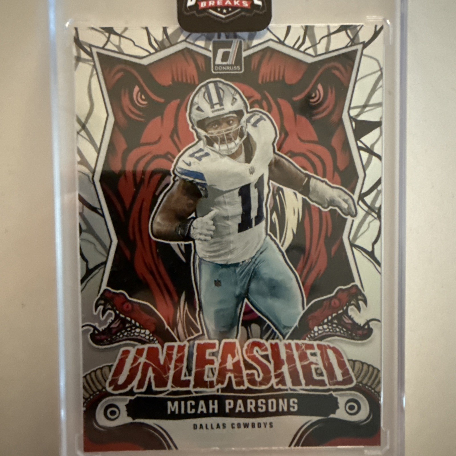 Micah Parsons 2024 Donruss #17 Unleashed /(SSP)
