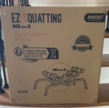 MBB EZ Squatting 10 in 1 Exercise Machine New in Box