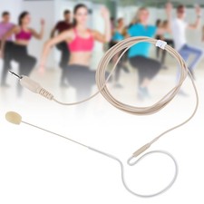 3.5MM Jack Single Earhook Microphone Headset Screw Condenser Microphone For NY