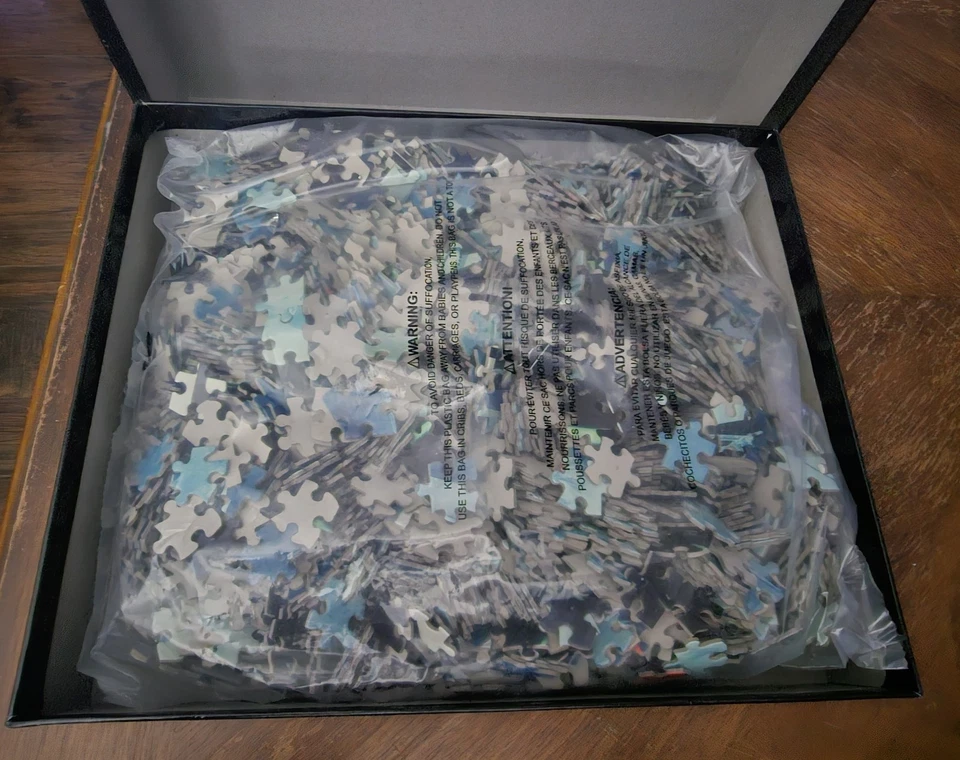 Rompecabezas Star Wars The Saga Continues Empire Strikes Back 2000 PC sellado Foto 2 de 3