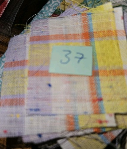 Lot Of 1400 X 2 Inch QUILT SQUARES - Cotton/Poly Fabrics For Double Wedd Quilt - Picture 5 of 11