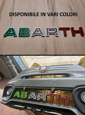 Scritta Griglia Anteriore Abarth 500/595 Lettere Calandra Restyling da 2016