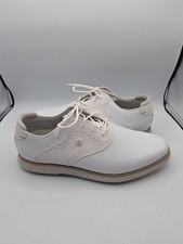 FootJoy Golf Shoes Women's 10M White Traditions 97901