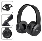 Cuffie Bluetooth Wireless con Microfono Radio FM Slot SD per TV PC Smartphone