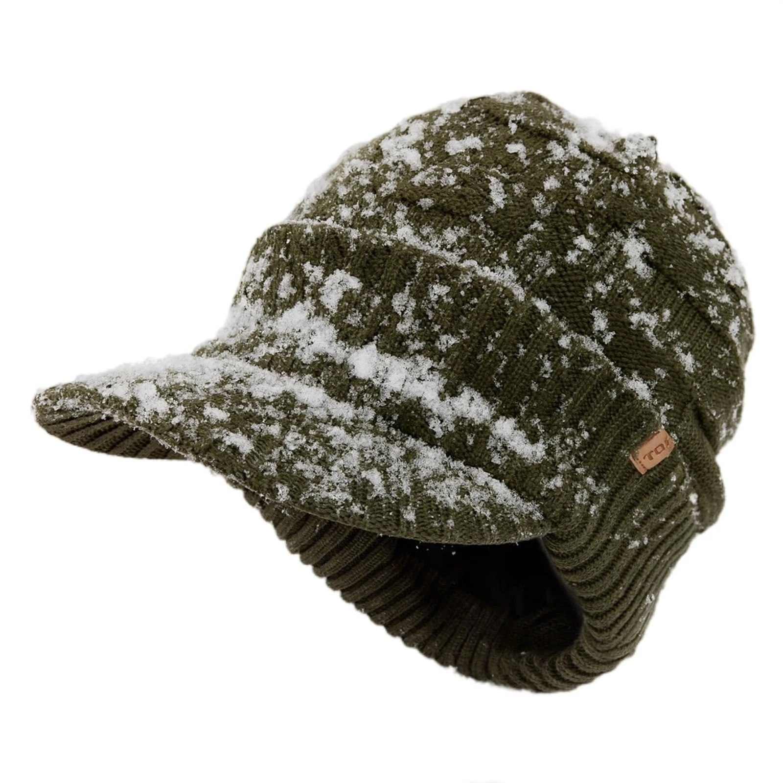 DryKnit™ Army Green Oversized Waterproof Wool Blend Beanie with Brim Fleece L...
Opens in a new wind