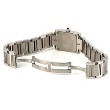 Authentic Cartier Tank Française SM W51008Q3 Stainless Steel Quartz #230-00... 7