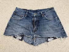 Women  s Lucky Brand Distressed Jean Shorts Size 10/30