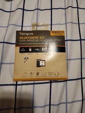 1x Targus 4.0 Dual-Mode ACB10US1 3Mbps Bluetooth Adapter Connects 7 Devices