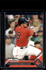 Adam Duvall - 2023 MLB Topps Now #24 Red 10/10 Parallel Boston Red Sox