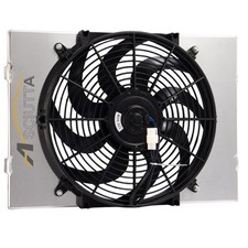 Aluminum Shroud Fan for Chevy II Nova Conversion L6 V8 CC255 1963 1964 1965 1966