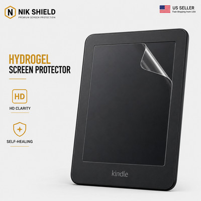 Kindle Paperwhite HD 8 10 Anti-Scratch HD Clear 2024 Hydrogel Screen Protector