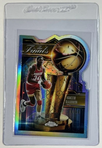 2025 Topps Chrome Hakeem Olajuwon Refractors Gold (RAW)