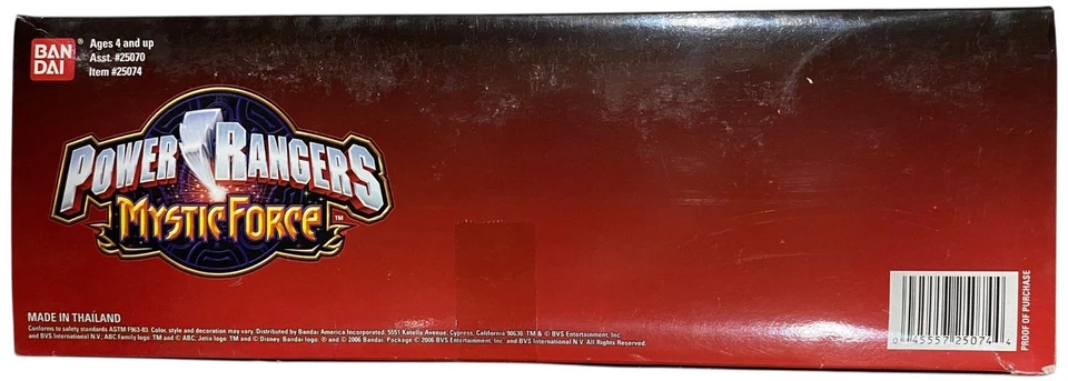 Power Rangers Mystic Force Solar Streak Megazord NUEVO Tren Bandai 2006 Foto 4 de 4