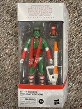Hasbro Star Wars  The Black Series Sith Trooper  Holiday Edition Action Figure