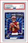 2024 Panini Donruss-Rated Rookie Retro Jayden Daniels #11 (RC) Commanders PSA 10