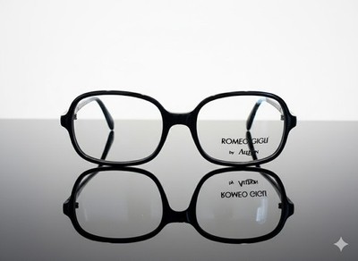 VINTAGE Romeo Gigli RARITÄT Brille - Mod. RG 96 007P 52/18 Stab 140 mm.