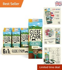 Gluten Free &  Coconut Milk Multipack - 6 x 1L for Healthy Creamy Coffee
