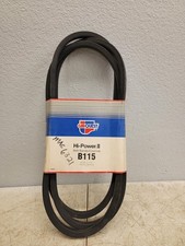 Gates B115 Hi-Power II Belts - 21/32 in. Width, 118 in. Circumference