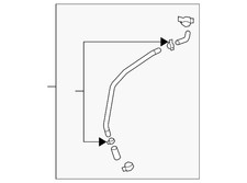 Genuine GM Power Steering Reservoir Line Hose 22913984