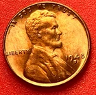 1948-D Lincoln Wheat Cent Penny GEM RED BU From an Original Bank Roll