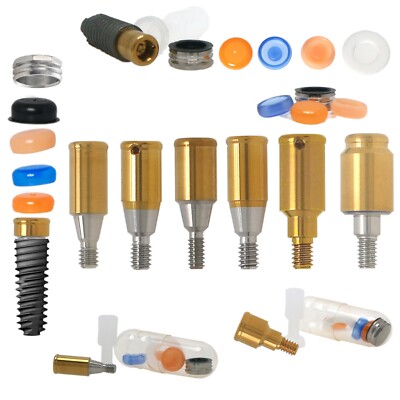 US Overdenture Locator Abutment Fits Hiossen/Nobel/Adin/Zimmer TSV/MIS Platform