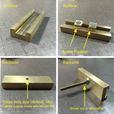 Custom brass alphabet letter   font stamp leather craft seal tool Heat Embosser